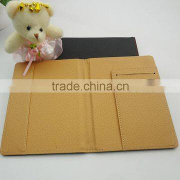 Embossed Logo Black pu Custom Passport Cover Quality Choice photo-2