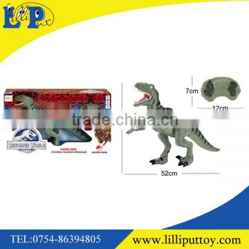 2015 newest plastic infrared R/C dinosaur toy with sound&light (include battery)