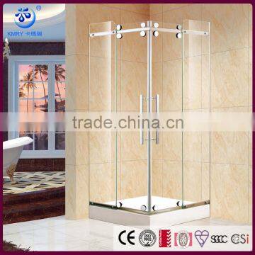 Luxury Square Sliding Tempered Glass Shower Cubicle (KT5147)