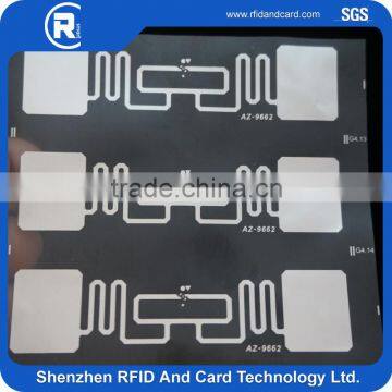 860--960MHz EPC Class 1 Gen 2 long read range UHF RFID tag DRY /Wet INLAY