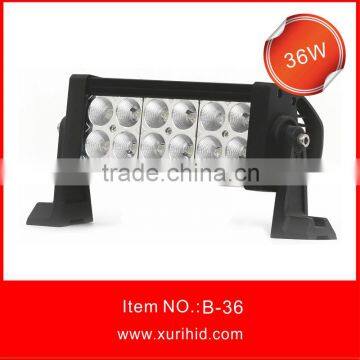 Offroad light bar 7.5inch 36W led driving Bar work light with moved moutning mini working light