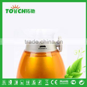 New Design Wind Switch Camping Light 3 Colors Gold Blue Pink Color Vintage Kerosene Design CFL Fashion Design Light Lamp photo-5