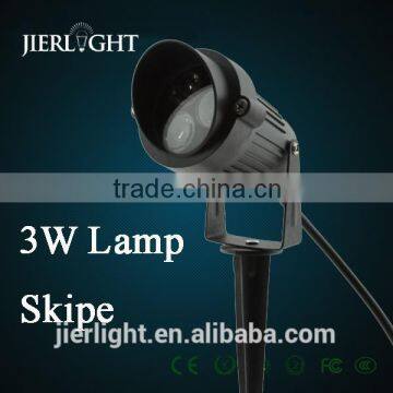 3W 5W Single Color and RGB Color outdoor garden pillar light