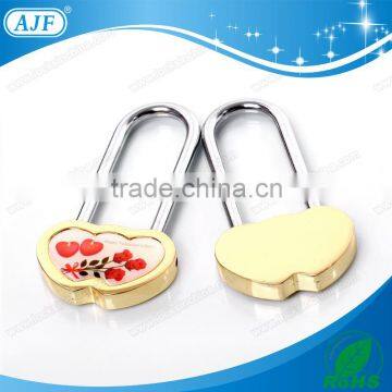 AJF 50MM Fashionable Newest Heart Love Padlock for Wedding or Valentine's Day Gift photo-5