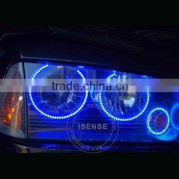 5050 RGB LED Color Changing Angel Eyes Headlights with Controller