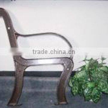 Cast iron bench frame, bench legs, outdoor park bench legs