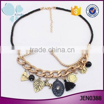 Alibaba online sale fashion women jewelry vintage charm necklace