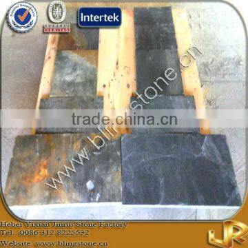 Split Face Black Slate Natural Stone Slabs