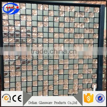 metal glass mosaic