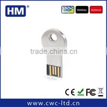 Promotion gift stainless key mini usb stick,key mini usb flash stick,key mini usb memory stick with logo print