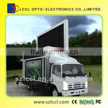 Mobile LED Outdoor Display Screen Advertising Trailer