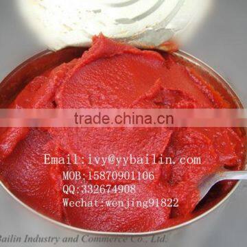 70g-3000g canned tomato paste 24-26%,26-28%,28-30%