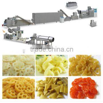 Screw extruding fried 3D pellet bugles machines in stock