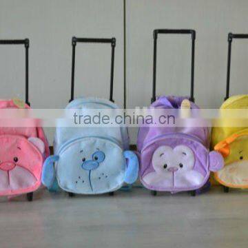 Cuddly Plush school bag animal shaped