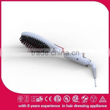 Hair straightener brush 2016 professional Electric hair brush straightener