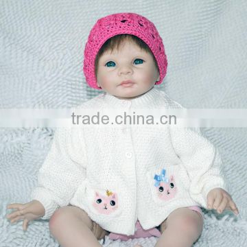 Handmade 22inch lifelike silicone reborn baby dolls for sale                        
                                                Quality Choice