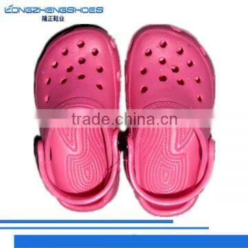 Wholesale comfortable children garden clogs