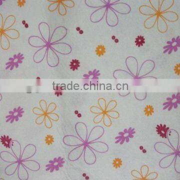 Printed needle punched nonwoven kitchen cleaning cloth