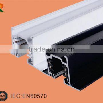 1m / 2m / 3m 4M 3 Phase 4 Wire Recessed Rail Track Surface Mounting LED Track