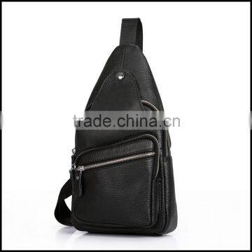 1729 New European Fashion Neutral Leather Chest a Layer of Leather on Behalf of Baotou photo-2