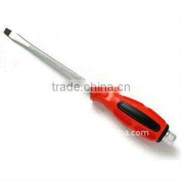 Screwdriver with PVC handle