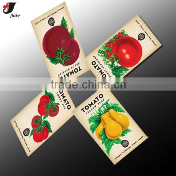 Printed agricultural seed plastic packaging bag