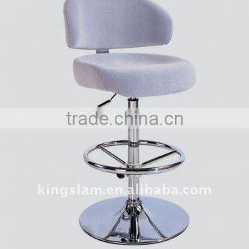 contemporary fabric swivel bar stools