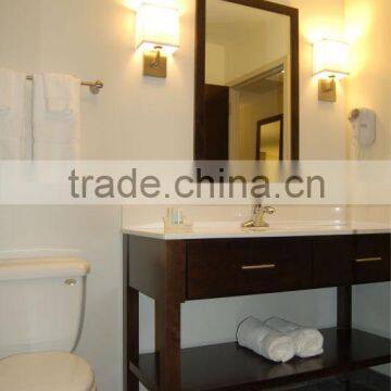 quartz top bathroom vanity with mirror