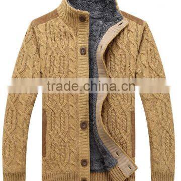 2015 Mens wool cardigan sweater wholesale