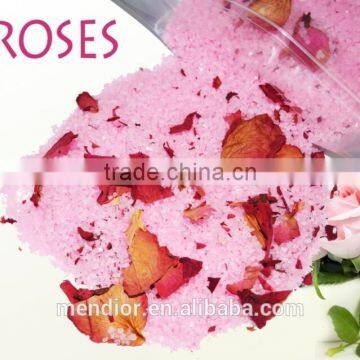 Organic Rose Bath Salt Spa With Rose Petals & Essential Oils Bath Salt Packaging Custom Brand photo-2