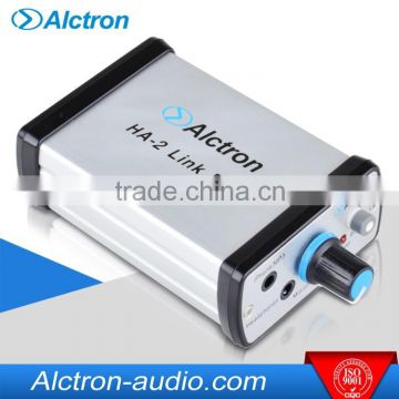 Alctron HA-2 Guitar Interface for iOS,iOS Link Box,Mini Headphone Amp Interface