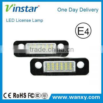 Waterproof Shockproof high power car LED Number License Plate lamp for Ford Mondeo MK2 Fiest.a Fusion