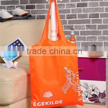 Cheap Recycled Polyester Foldable Shopping Bag With Custom Printing photo-2