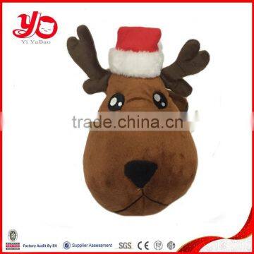 Hot selling plush toy Christmas deer, stuffed plush deer Christmas animal toy