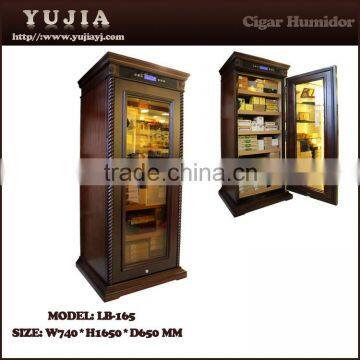 Luxury Wooden Cigar Cabinet Electronic Automatic constant Temperature and humidity Spanish Cedar wood Cigar humidor                        
                                                Quality Choice