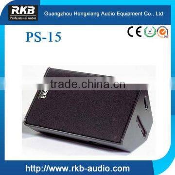 PS-15 pro outdoor stage sound system speaker, stage monitor speaker