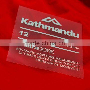 Factory Professional Custom Silicone HeatTransfer Label for Clothing                        
                                                Quality Choice