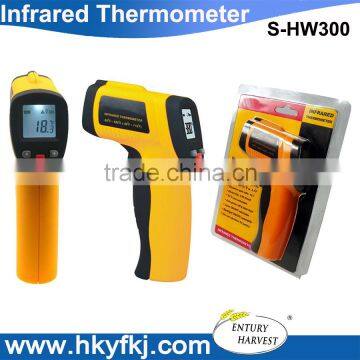 Non-contact digital infrared thermometer lcd display infrarot thermometer(S-HW300)