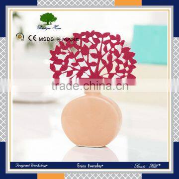 ceramic perfume bottle car incense aroma scented air freshener poppy reed diffuser oem for gift set or home decor                        
                                                                                Supplier's Choice