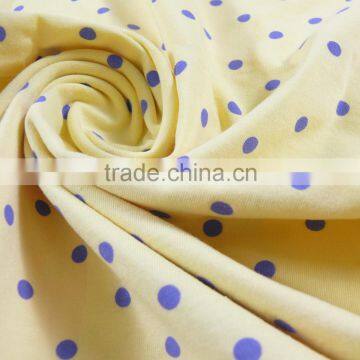 95% Cotton 42/1 CM + 5% Spandex 20D Single Printed Fabric - N005