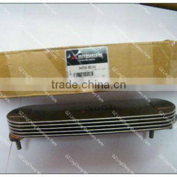 Mitsubishi Oil cooler core 34239-02101 for engine C4.2 C6.4 D04FR for SK130-8 SK140-8