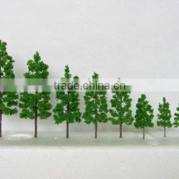 architectural model wire green finished tree T-70/27