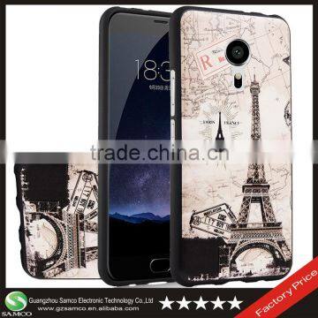 Samco for Meizu M2 Note Soft TPU Protective Case, Cool Design Never Faded Printing Protective Phone Case Cover for Meizu M2 Note