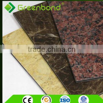 Greenbond composite marble aluminum composite panels