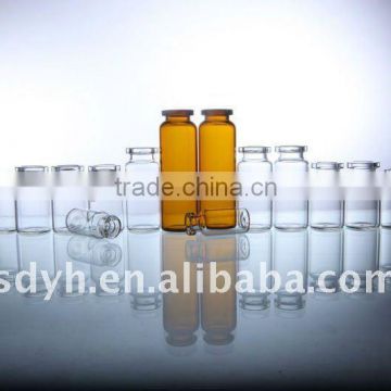 7ml pharmaceutical glass vials amber and clear color