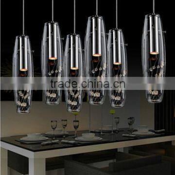 Hot Selling 1/3/4/6/9/12 Heads Glass Pendant Lamp 220V Pendant Hanging LED Lights photo-2