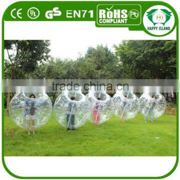 HI Top quality PVC/TPU human inflatable bumper bubble ball,cheap bumper ball inflatable ball