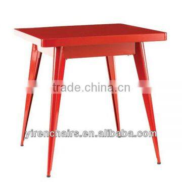 marais Powder Coating Red Table