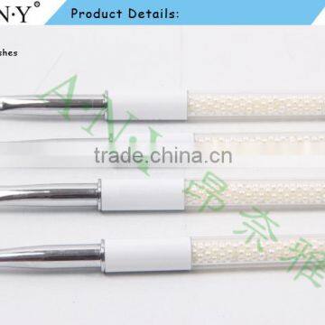 ANY New Pearl Handle Nail Design Care Products Oval Brush photo-6