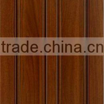 2- panel mahogany hardwood door design